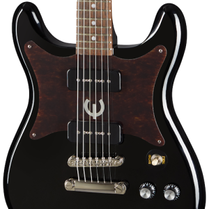 Epiphone EOWLEBNH1 Wilshire P-90s Electric Guitar - Ebony (+ FREE Gator GBE-ELECT Gig Bag  )