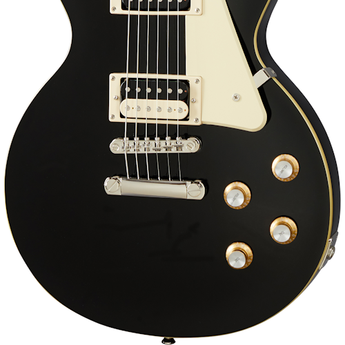 Epiphone EILOEBNH1 Les Paul Classic Electric Guitar - Ebony ( FREE Gator GBE-ELECT Gig Bag + Orange Crush 20 Amplfier )