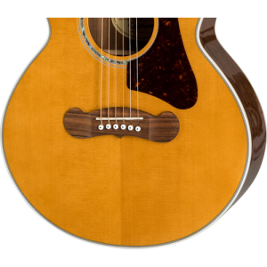 Epiphone EEJPVNGH3 J-200 EC Studio Parlor Acoustic Electric Guitar - Vintage Natural