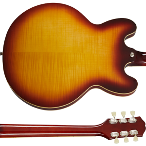 Epiphone EIES335FRTBNH1 ES-335 Figured Semi Hollowbody Electric Guitar - Raspberry Tea Burst