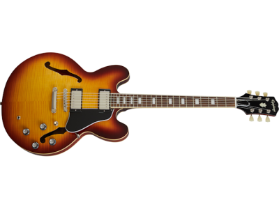 Epiphone EIES335FRTBNH1 ES-335 Figured Semi Hollowbody Electric Guitar - Raspberry Tea Burst