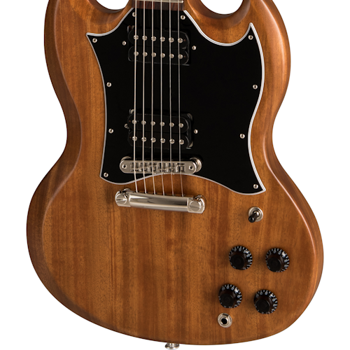 Gibson SG Tribute Electric Guitar, Natural Walnut