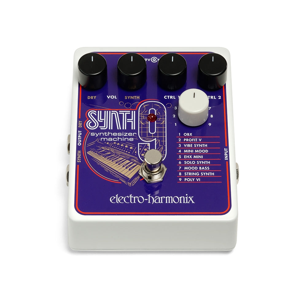 Electro-Harmonix&nbsp;SYNTH9&nbsp;Synthesizer Machine Guitar Effects Pedal | ELECTRO-HARMONIX , Zoso Music