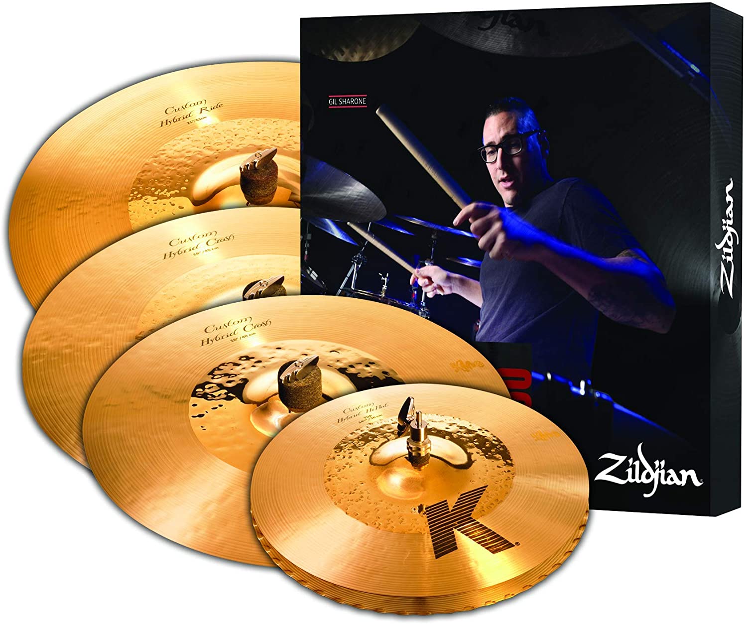 Zildjian K1250 K Custom Hybrid 14HH/16C/20R/18C |  ZILDJIAN |  CYMBAL-SETS |  Zoso Music