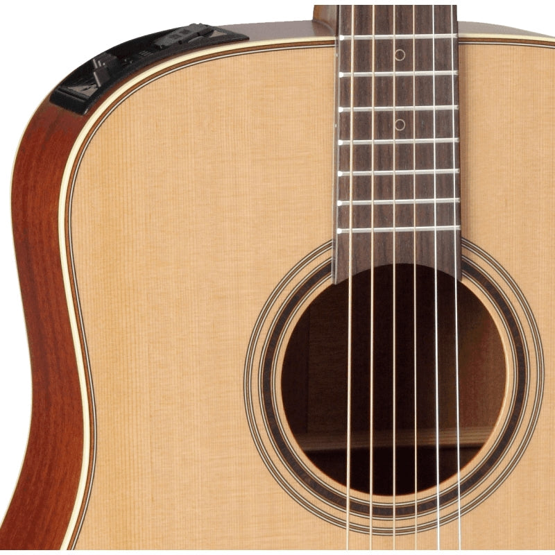 TAKAMINE P3D PRO SERIES DREADNOUGHT SOLID CEDAR TOP | SOLID SAPELE BACK | SAPELE SIDE WITH CT4BII PREAMP & HARD CASE |  TAKAMINE |  ACOUSTIC GUITAR |  Zoso Music
