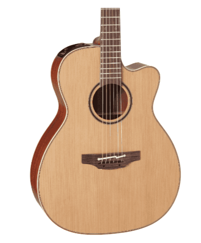 TAKAMINE P3MC PRO SERIES OM CUTAWAY BODY ACOUSTIC-ELECTRIC WITH CT4B II PREAMP & HARD CASE