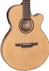 TAKAMINE TSP148NC NS PRO SERIES NYLON THINLINE FX CUTAWAY ACOUSTIC-ELECTRIC GUITAR, CT-3N PREAMP & SEMI-HARD CASE (MADE IN JAPAN) |  TAKAMINE |  ACOUSTIC GUITAR |  Zoso Music