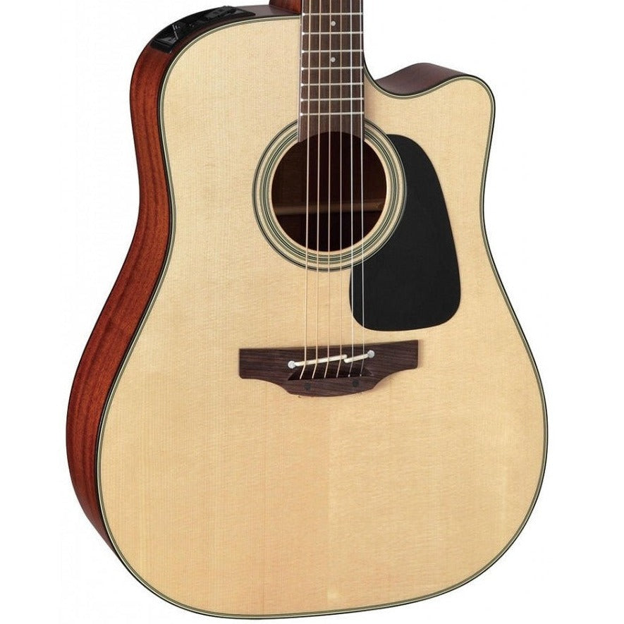 Takamine Acoustic-Electric P2DC Pro Series 2 Dreadnought Cutaway, Solid Spruce Top Sapele Back and Side, CT4BII Preamp with Hard Case