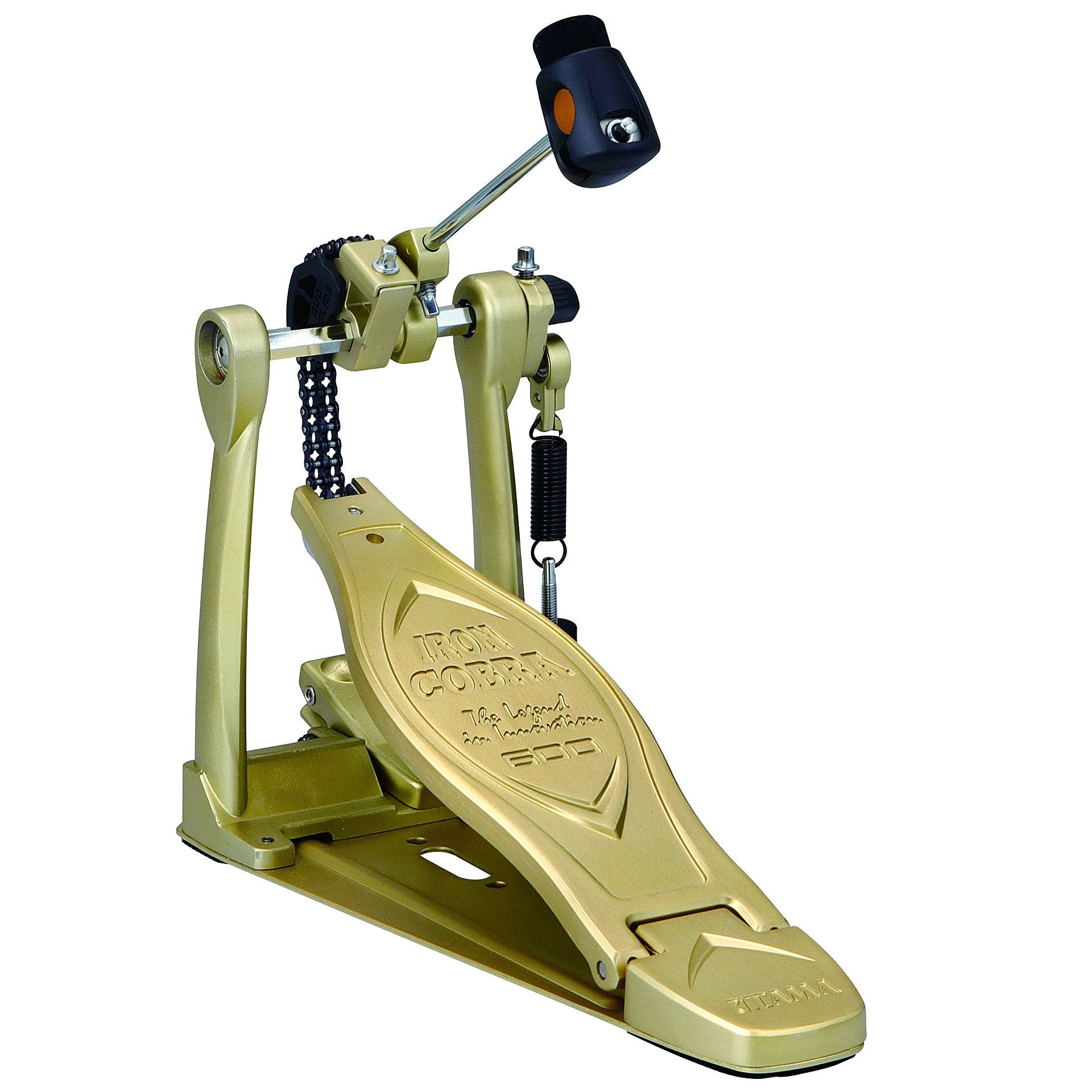 Tama Hp600dg Iron Cobra Single Bass Drum Pedal, Gold Limited Edition |  TAMA |  DRUM-KICK PEDAL |  Zoso Music