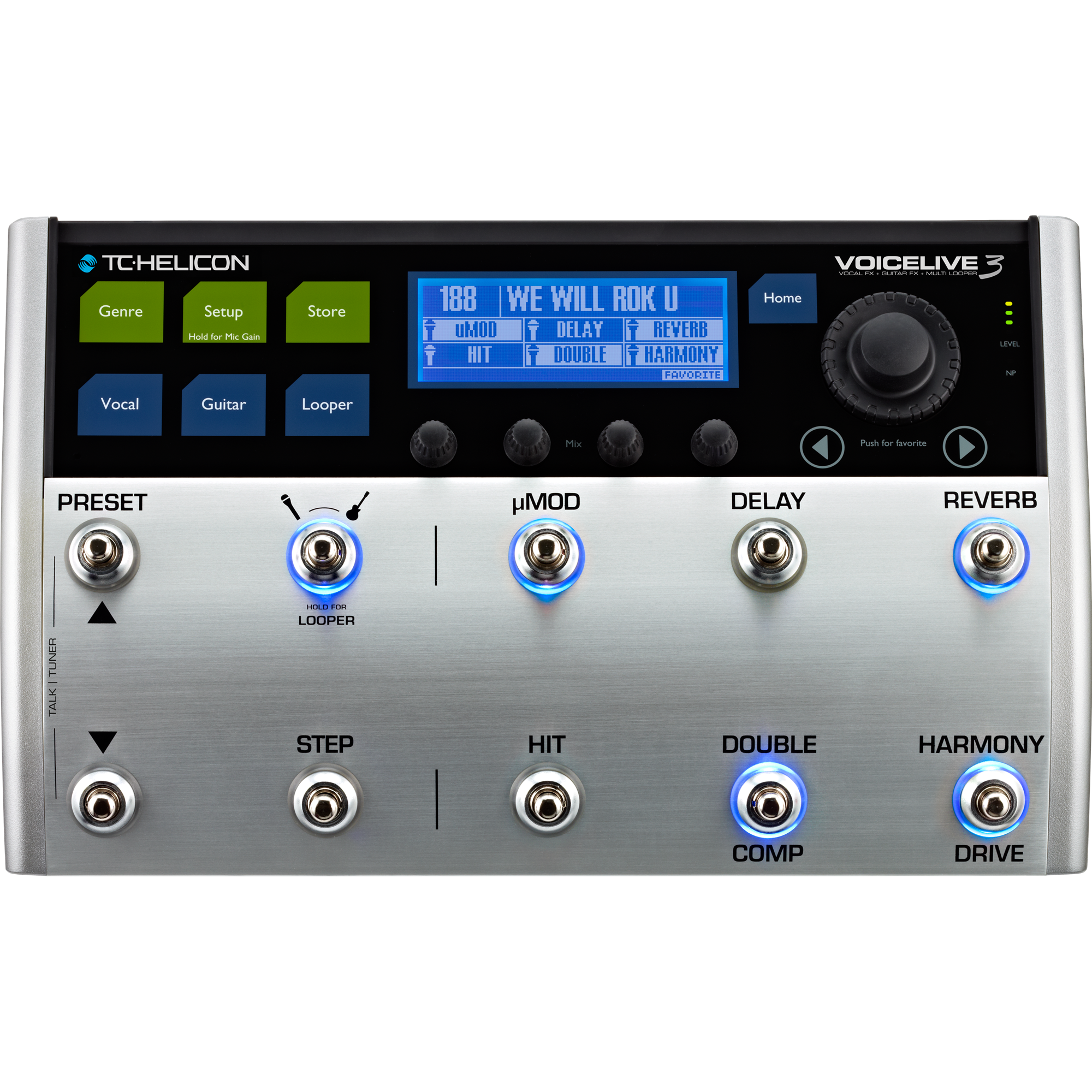 TC-HELICON VOICELIVE 3 VOCAL AND GUITAR EFFECTS PEDAL, TC HELICON, EFFECTS, tc-helicon-voicelive-3-extreme-vocal-guitar-effects-pedal, ZOSO MUSIC SDN BHD