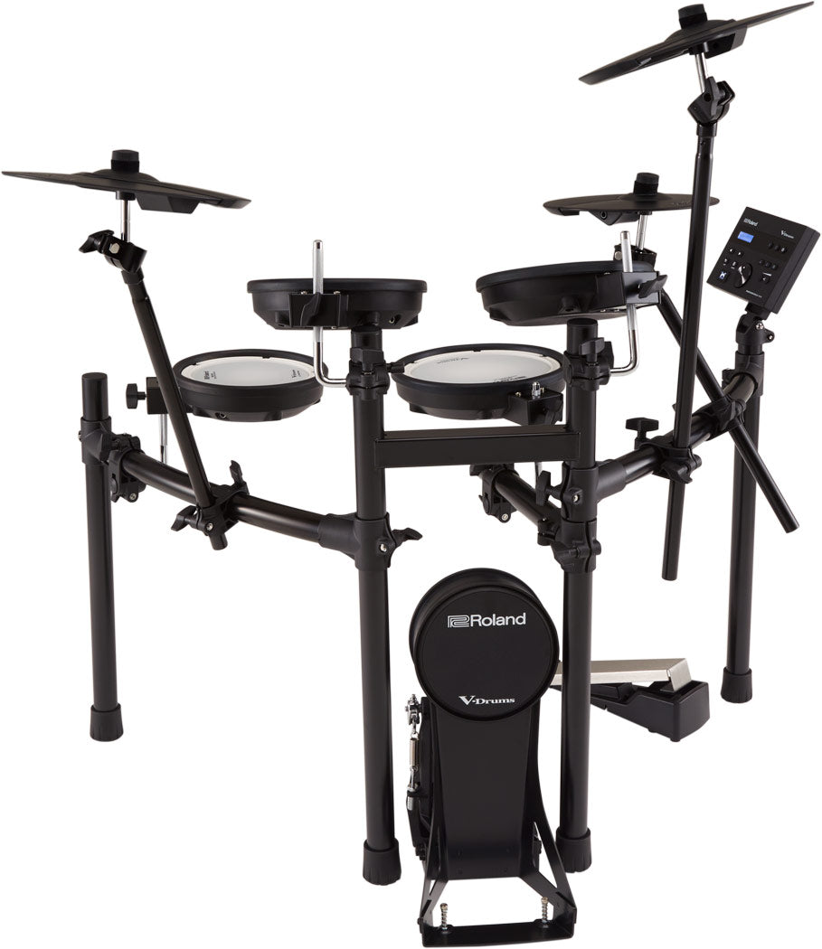 Roland V-Drums TD-07KV Electronic Drum Set, Kick Pedal, Throne and Drumsticks (TD07KV / TD 07KV)