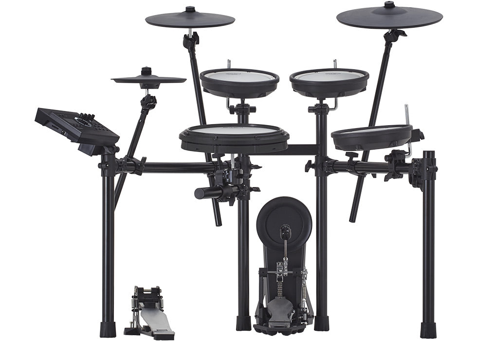 Roland TD-17KV Gen 2 V-Drums Digital Drum Electronic Drum with RH-5 Headphone, Kick Pedal, Drum Throne and Drumsticks