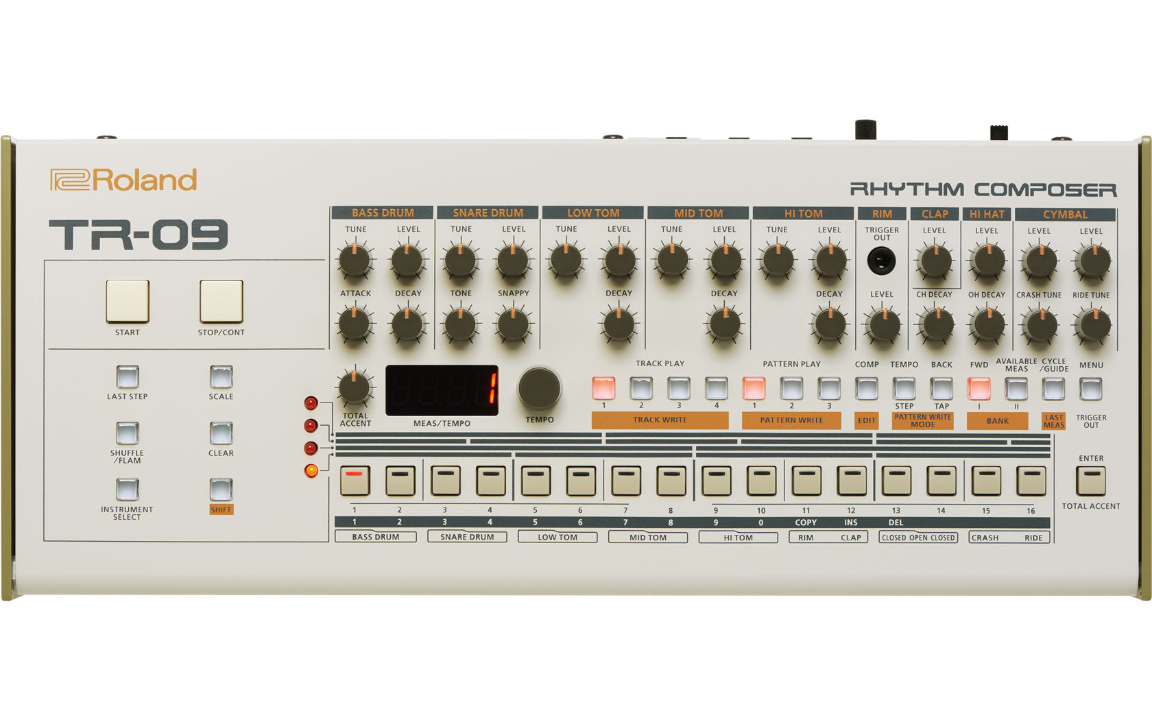 Roland Boutique Series TR-09 Rhythm Composer (TR09 TR 09), ROLAND, SYNTHESIZER, roland-synthesizer-tr-09, ZOSO MUSIC SDN BHD
