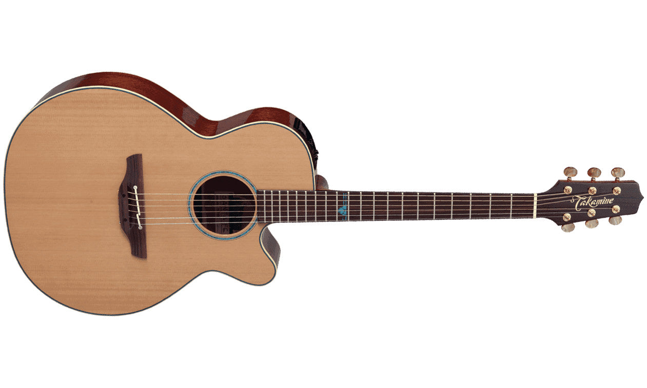 TAKAMINE TSF40C LEGACY SERIES NEX CUTAWAY ACOUSTIC-ELECTRIC GUITAR, CTP-3 PREAMP & HARD CASE (MADE IN JAPAN) |  TAKAMINE |  ACOUSTIC GUITAR |  Zoso Music