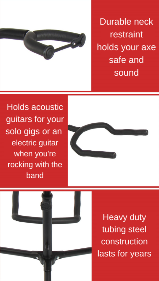 NEOWOOD J31 GUITAR STAND W/NECK SUPPORT, NEOWOOD, STAND, neowood-stand-neo-j31, ZOSO MUSIC SDN BHD