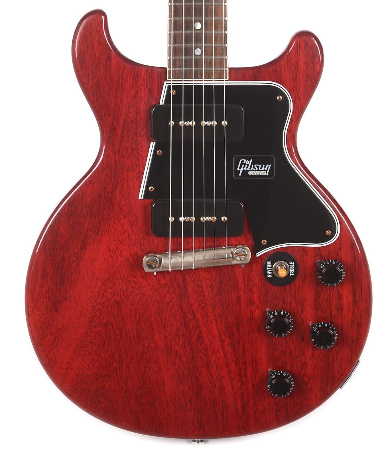 Gibson 1960 Les Paul Special Double Cut Reissue VOS Electric Guitar, Cherry Red