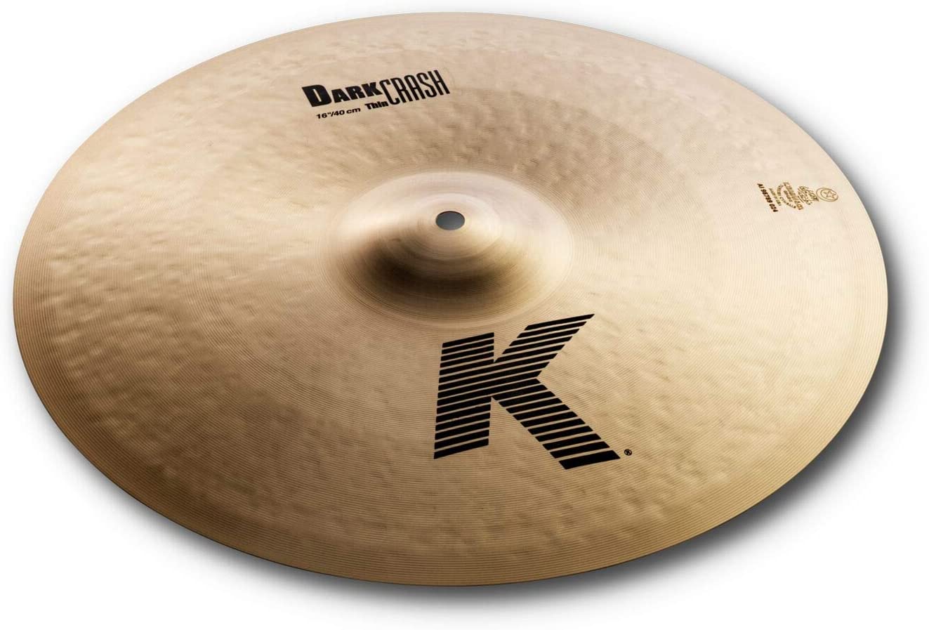 Zildjian K0902 16” K Dark Thin Crash |  ZILDJIAN |  CYMBAL-CRASH |  Zoso Music