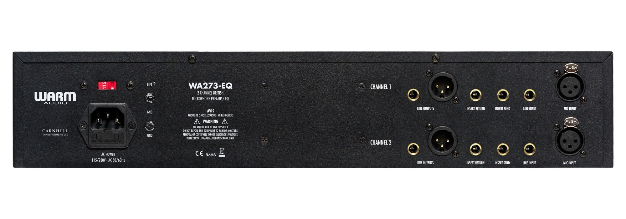 WARM AUDIO WA273-EQ MICROPHONE PREAMP AND EQ