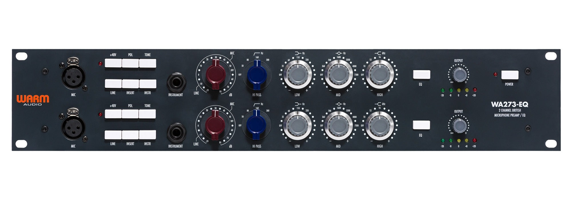 WARM AUDIO WA273-EQ MICROPHONE PREAMP AND EQ