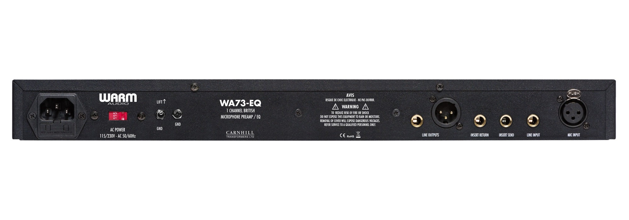 WARM AUDIO WA73-EQ MICROPHONE PREAMP AND EQ