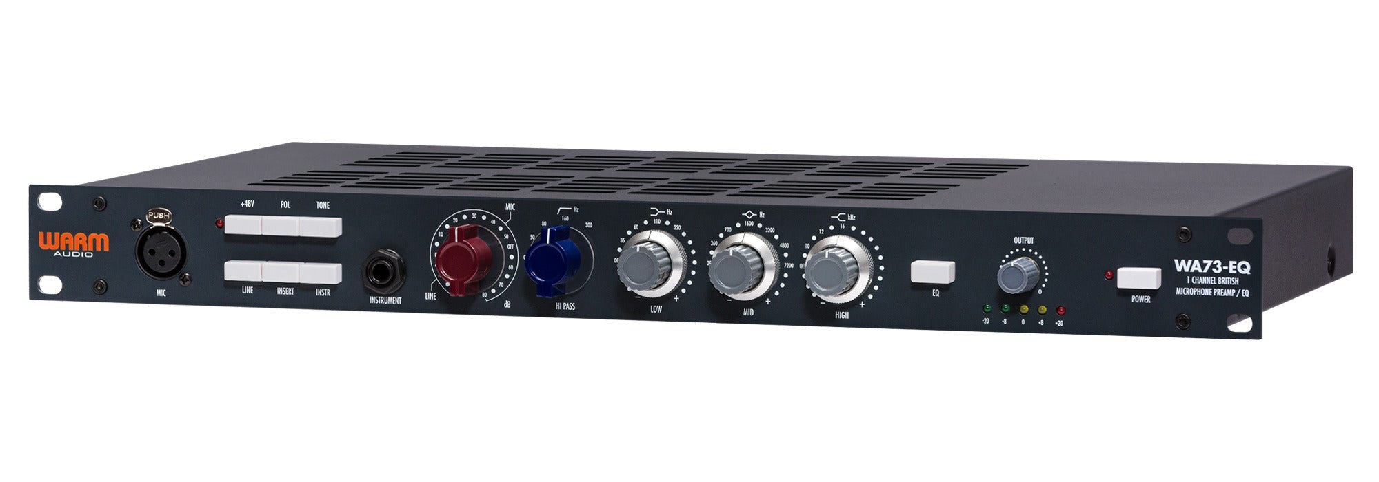 WARM AUDIO WA73-EQ MICROPHONE PREAMP AND EQ |  WARM AUDIO |  AUDIO PROCESSOR |  Zoso Music