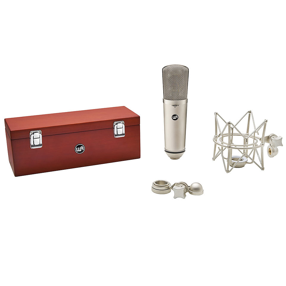 Warm Audio WA-87 R2 Large-diaphragm Condenser Microphone - Nickel |  WARM AUDIO |  MICROPHONE-CONDENSER |  Zoso Music