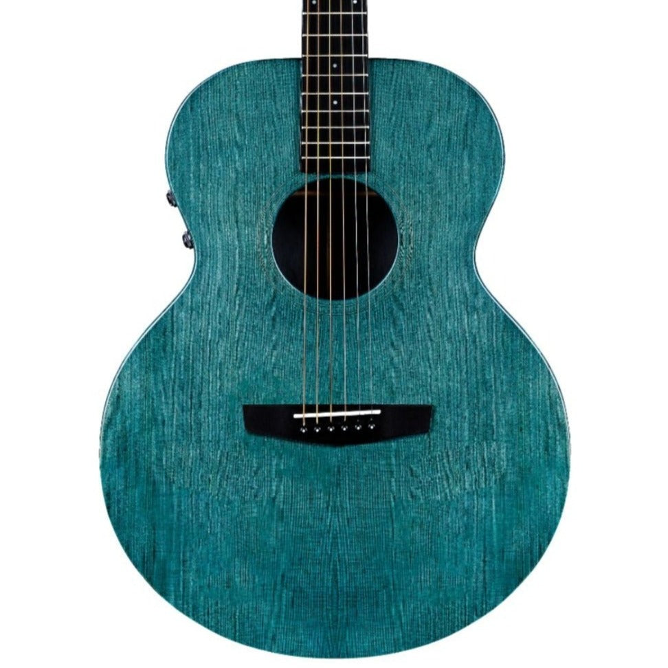 ENYA PRO SERIES EAX1-PROE HPL 41IN ACOUSTIC GUITAR BLUE WITH ACCESSORIES | ENYA , Zoso Music