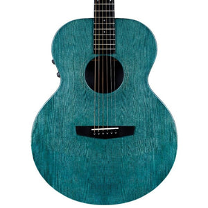 ENYA PRO SERIES EAX1-PROE HPL 41IN ACOUSTIC GUITAR BLUE WITH ACCESSORIES | ENYA , Zoso Music