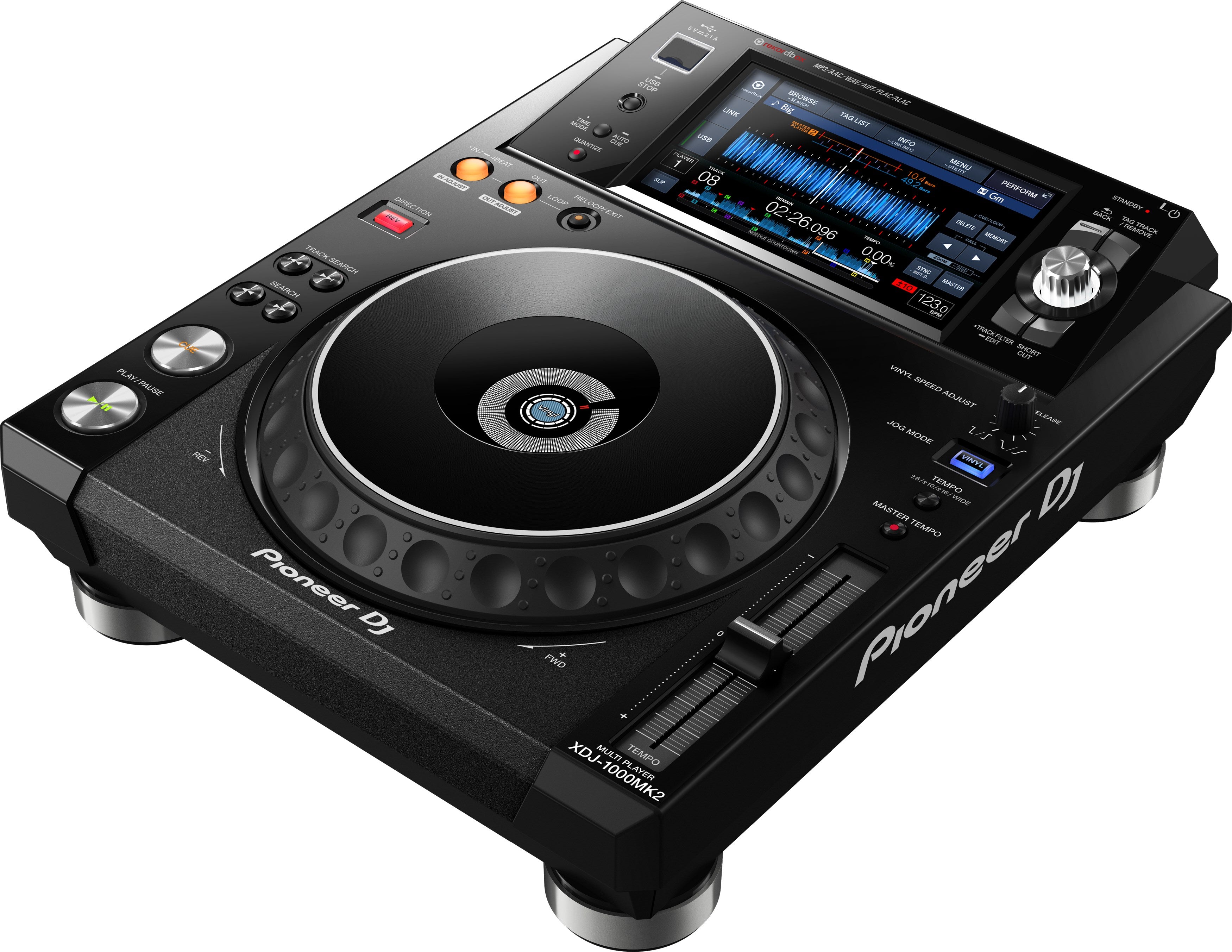 PIONEER XDJ-1000MK2 PERFORMANCE DJ MULTI PLAYER, PIONEER, DJ GEAR, pioneer-dj-gear-xdj-1000mk2, ZOSO MUSIC SDN BHD