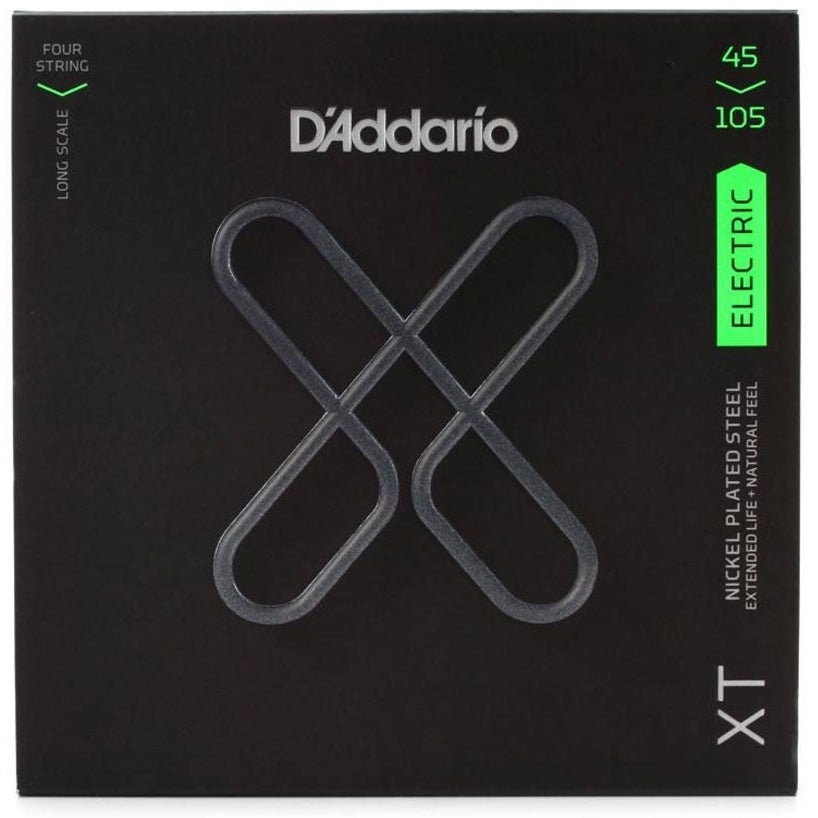 DADDARIO SET BASS GUITAR STRING XT NKL 45-105 LONG XTB45105 | D'ADDARIO , Zoso Music
