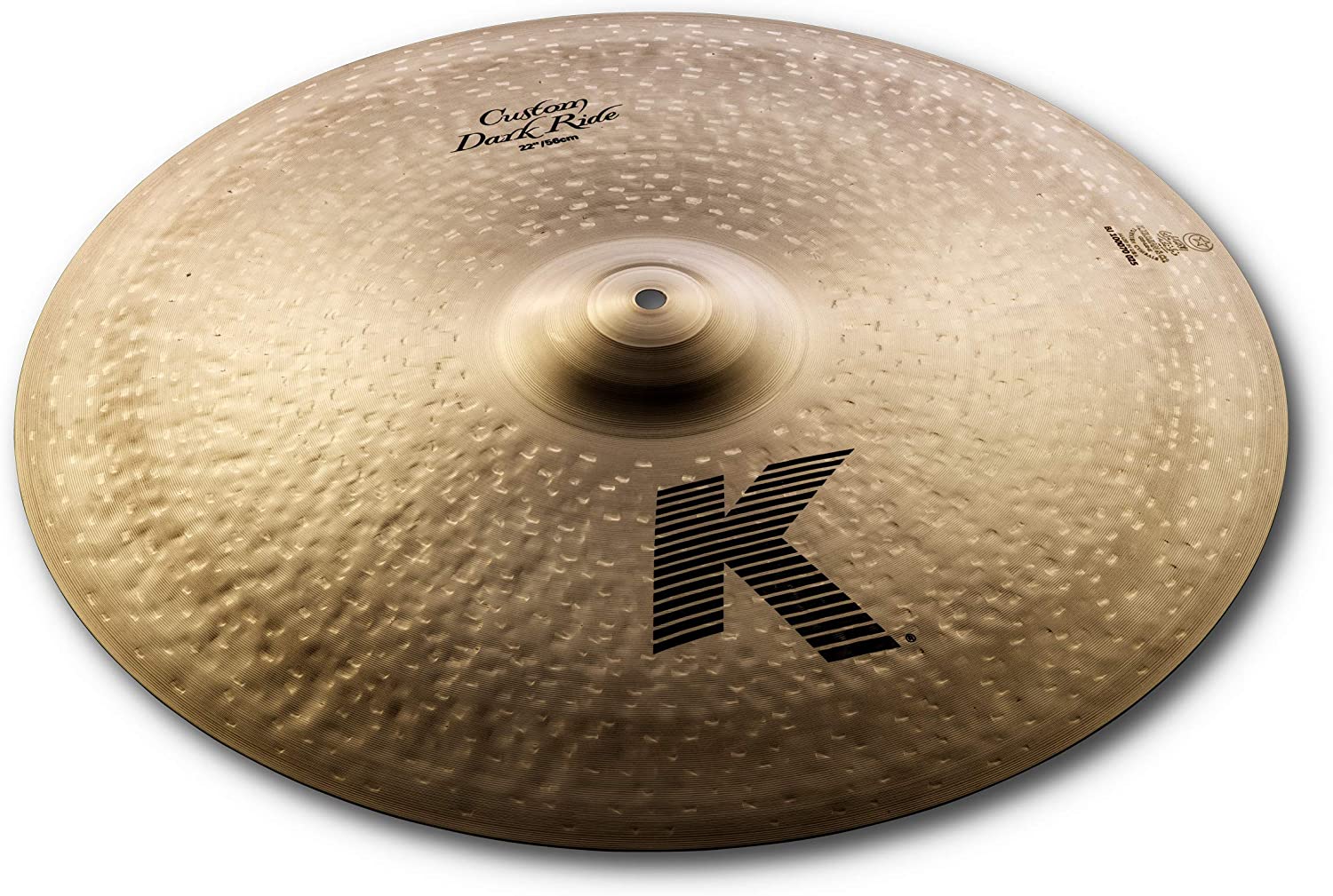Zildjian K0967 22” K Custom Dark Ride |  ZILDJIAN |  CYMBAL-RIDE |  Zoso Music