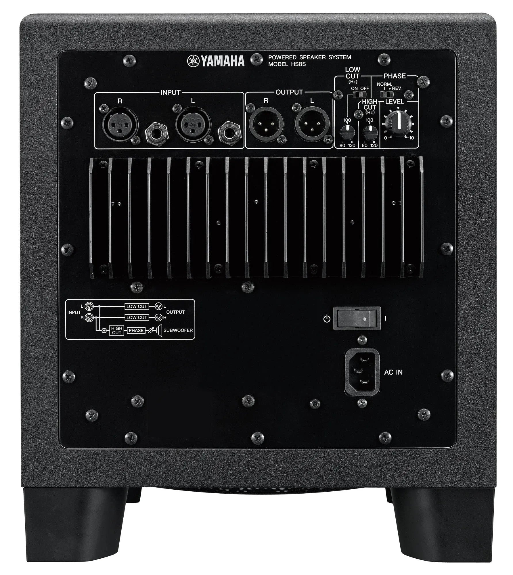 YAMAHA HS8S 8