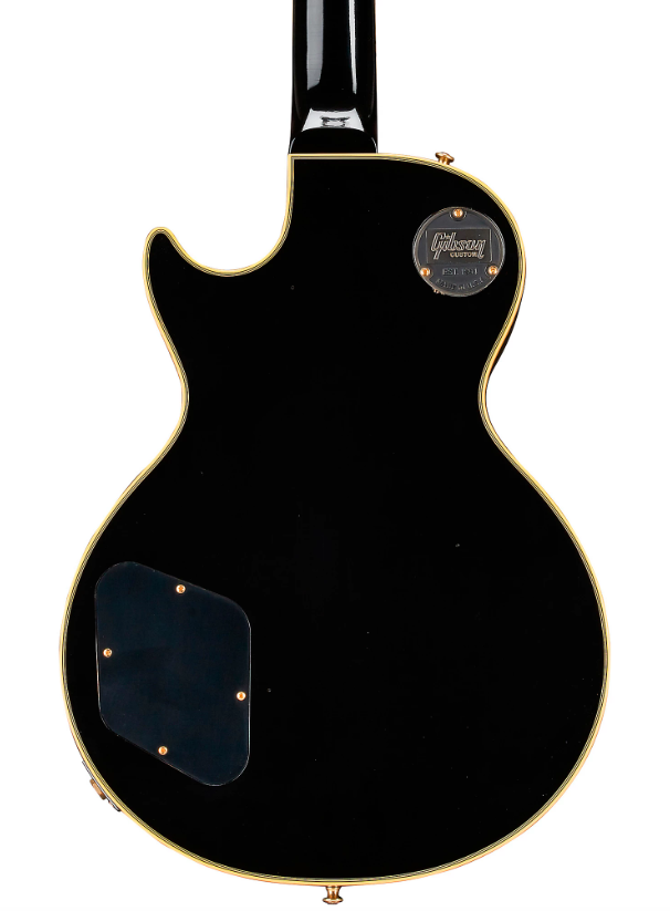 Gibson 1968 Les Paul Custom Reissue Ultra Light Aged Electric Guitar, Ebony